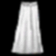 White Silver wedding skirt.png